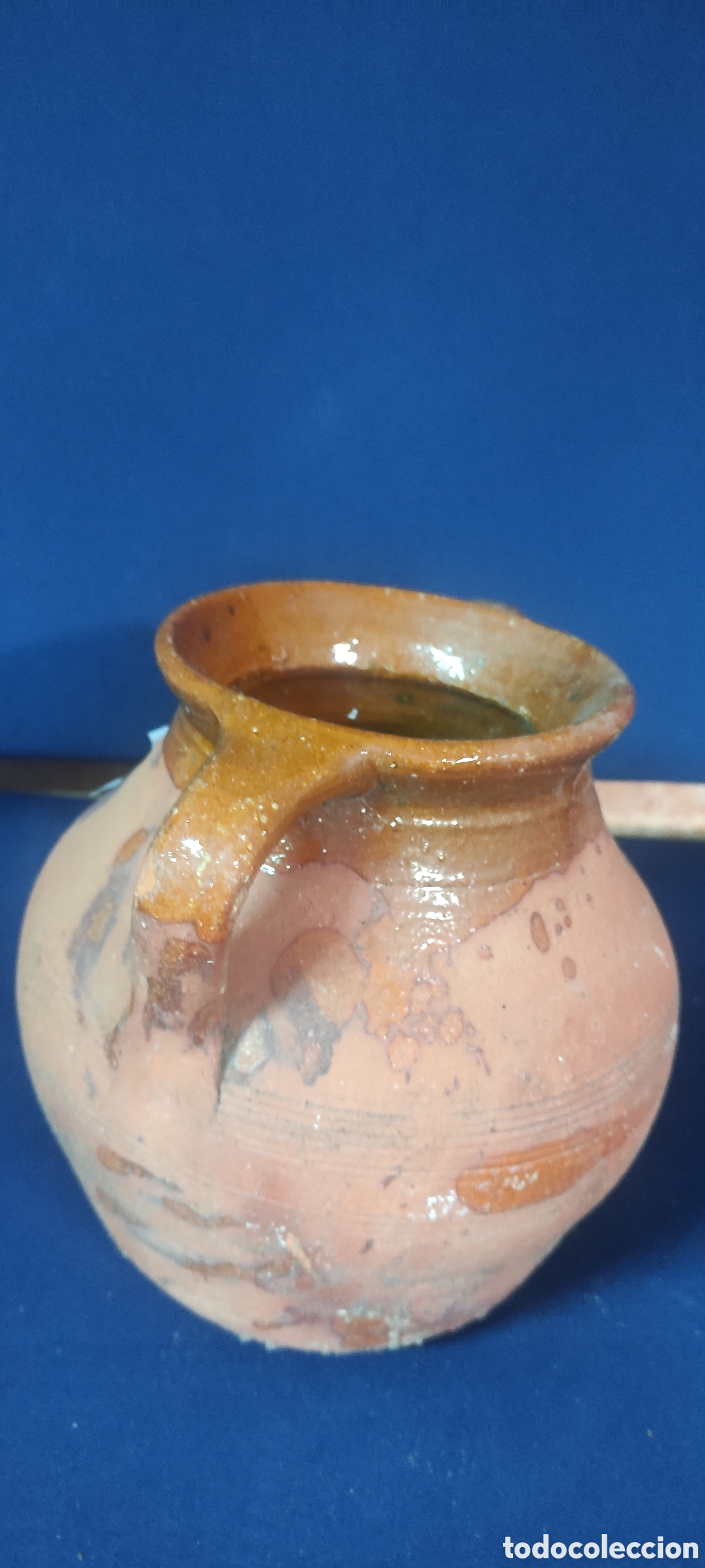 Antig&uuml;edades: OLLA DE BARRO ANTIGUA - Foto 2