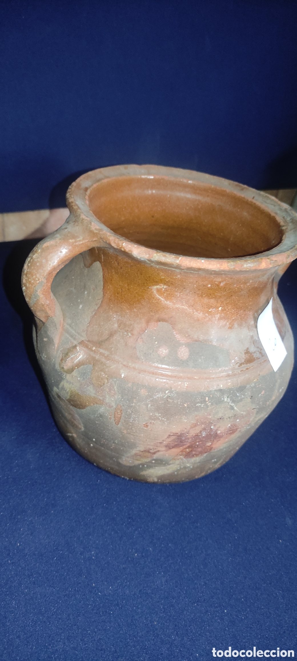 Antig&uuml;edades: ANTIGUA OLLA DE BARRO - Foto 2