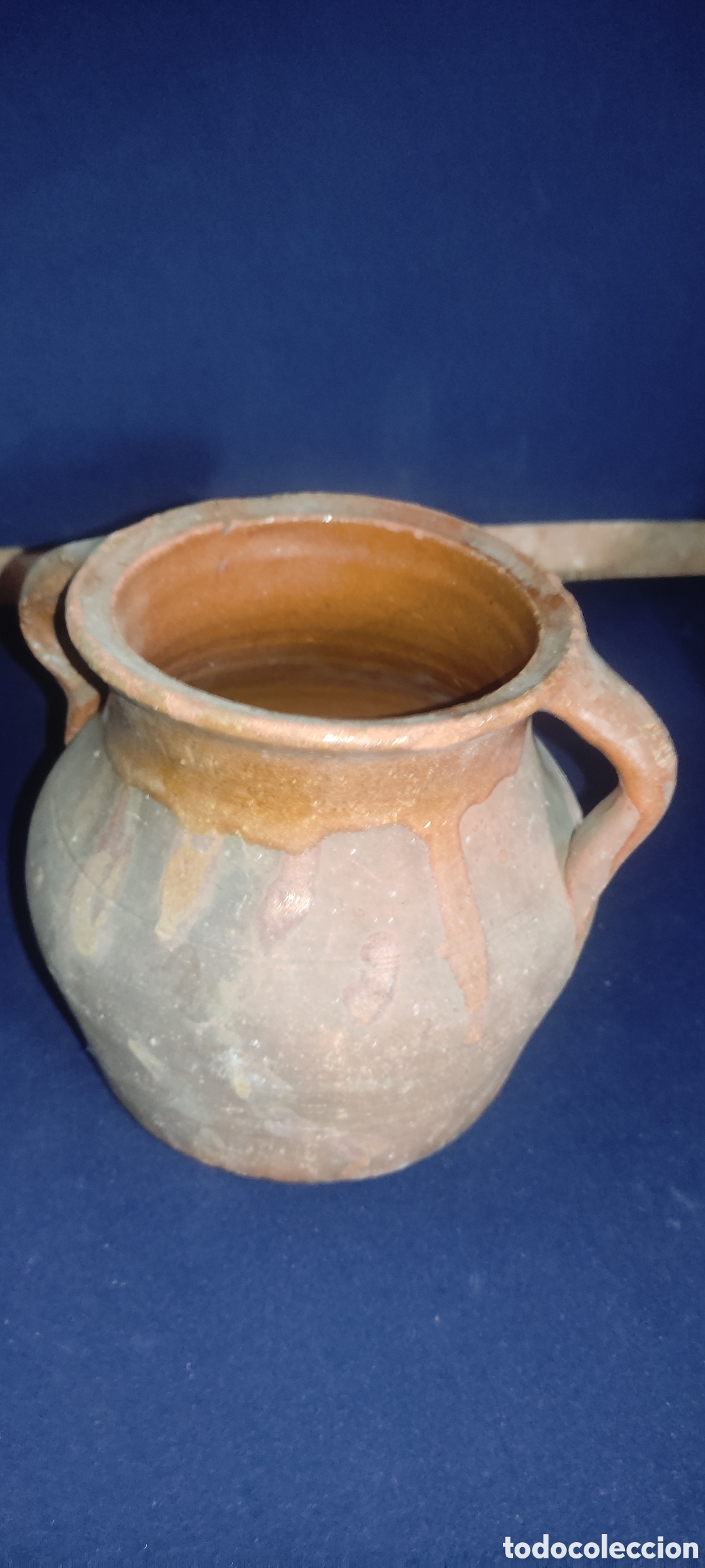 Antig&uuml;edades: ANTIGUA OLLA DE BARRO - Foto 4