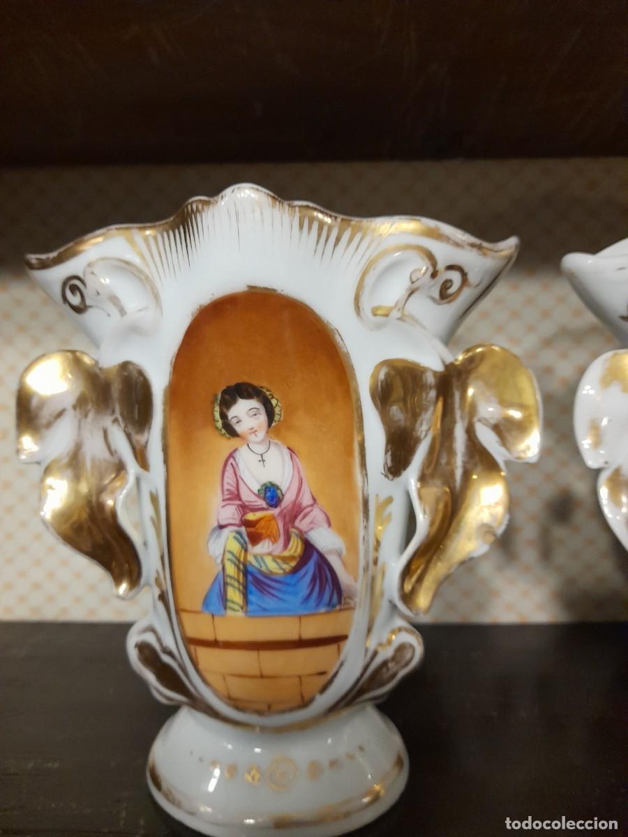 Antig&uuml;edades: Pareja de violeteros - Foto 2