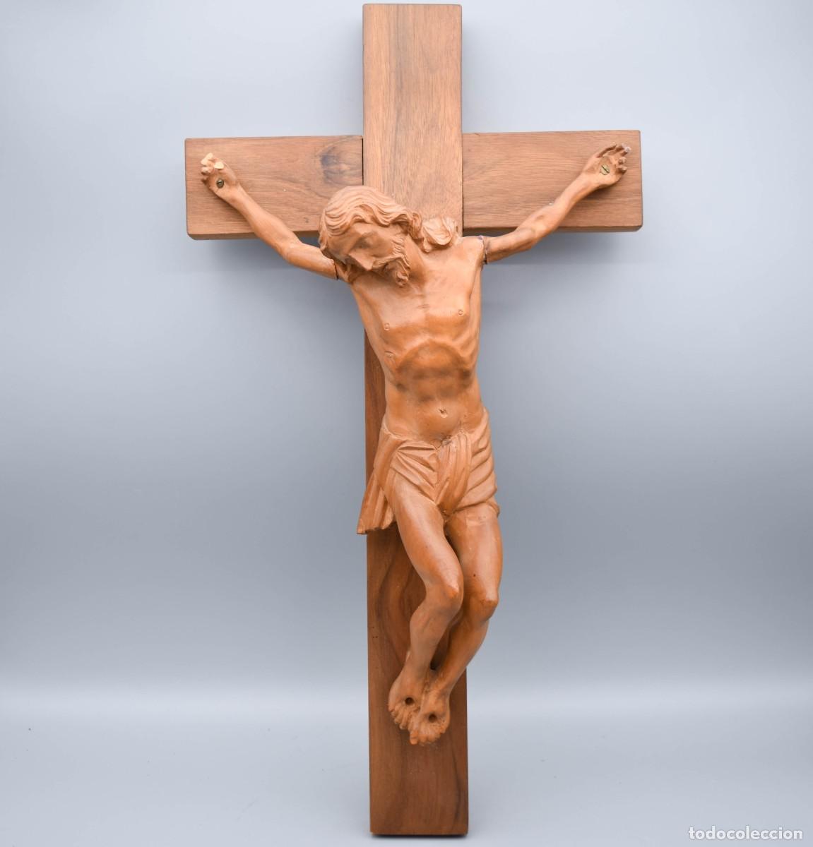 Antig&uuml;edades: Talla de madera - Corpus Christi - Foto 4