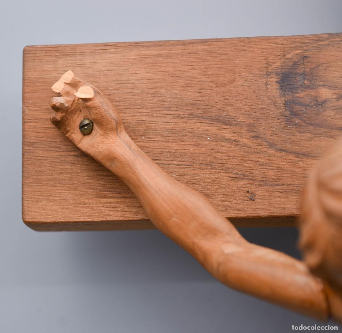 Antig&uuml;edades: Talla de madera - Corpus Christi - Foto 11