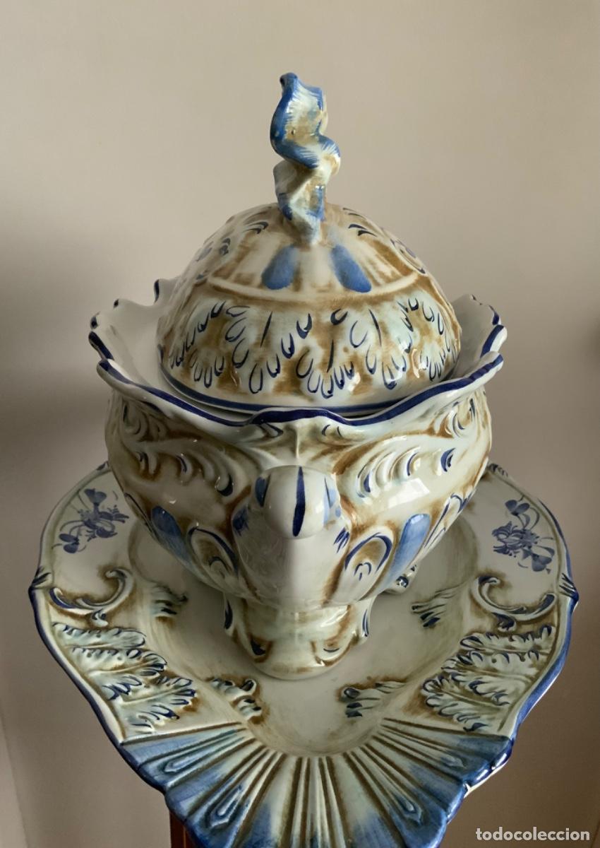Antig&uuml;edades: SOPERA CAPODIMONTE FIRMADA Y NUMERADA - Foto 8