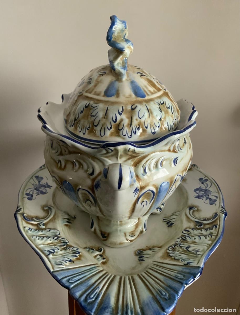 Antig&uuml;edades: SOPERA CAPODIMONTE FIRMADA Y NUMERADA - Foto 10