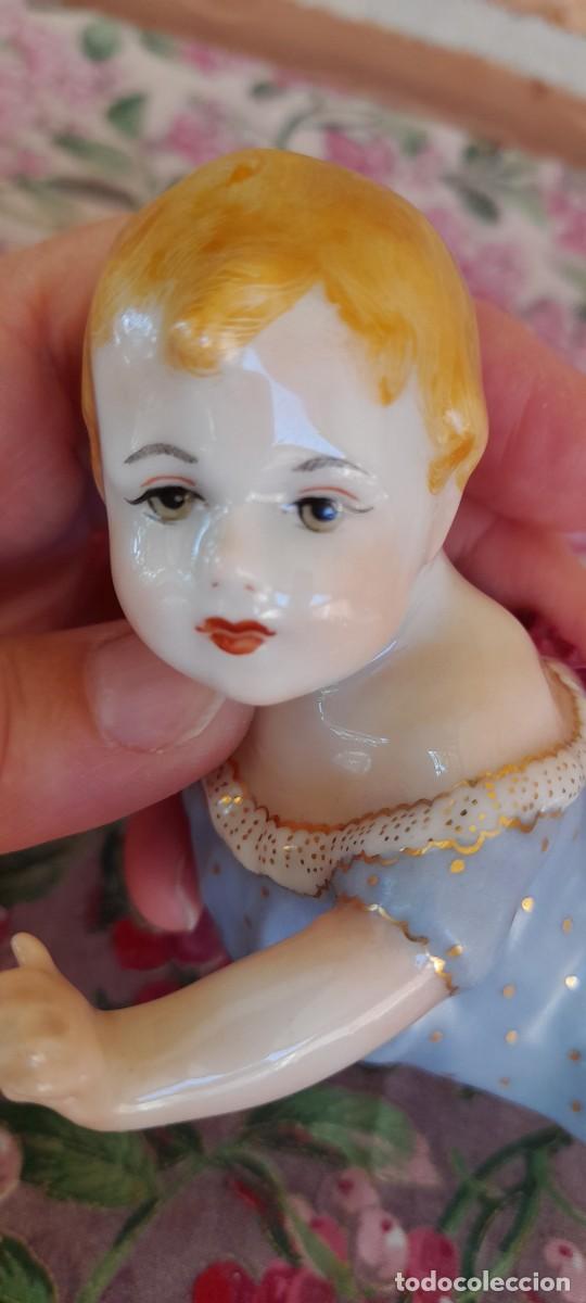 Antig&uuml;edades: BEBE DE PORCELANA MUY ANTIGUO - Foto 5