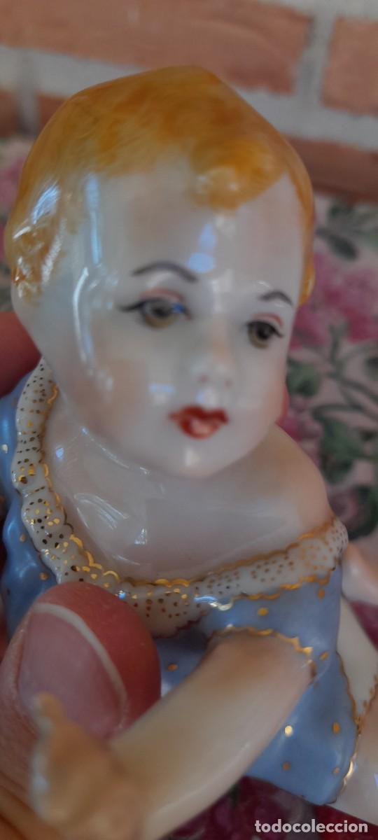 Antig&uuml;edades: BEBE DE PORCELANA MUY ANTIGUO - Foto 7