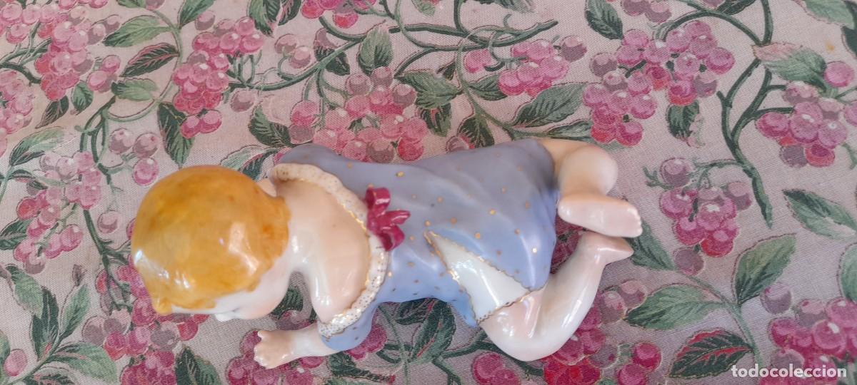 Antig&uuml;edades: BEBE DE PORCELANA MUY ANTIGUO - Foto 3