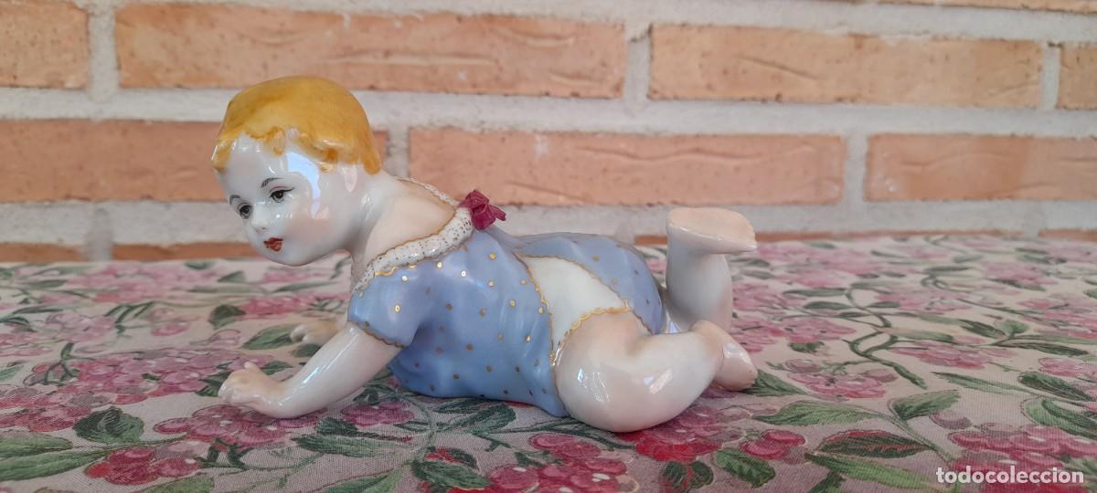 Antig&uuml;edades: BEBE DE PORCELANA MUY ANTIGUO