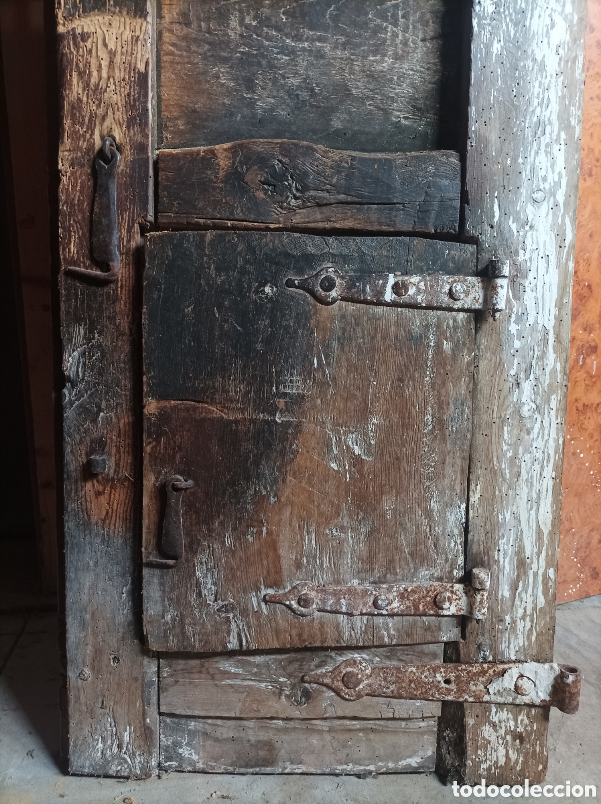 Antig&uuml;edades: Puerta antigua de balc&oacute;n con cuarterones - Foto 8