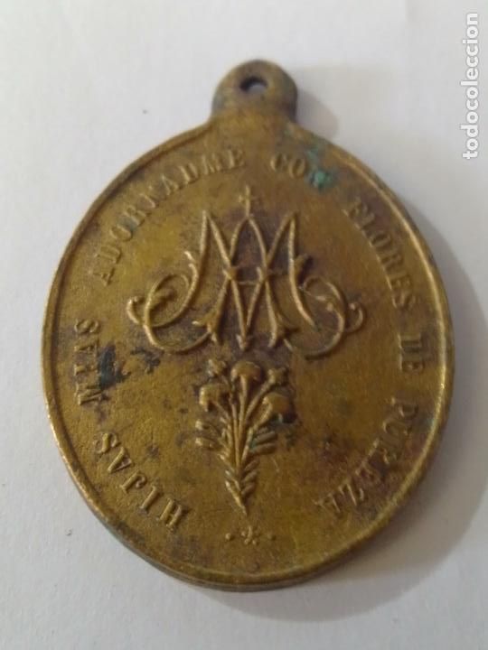 Antig&uuml;edades: Medalla de las Hijas de Maria de bronce - Foto 2