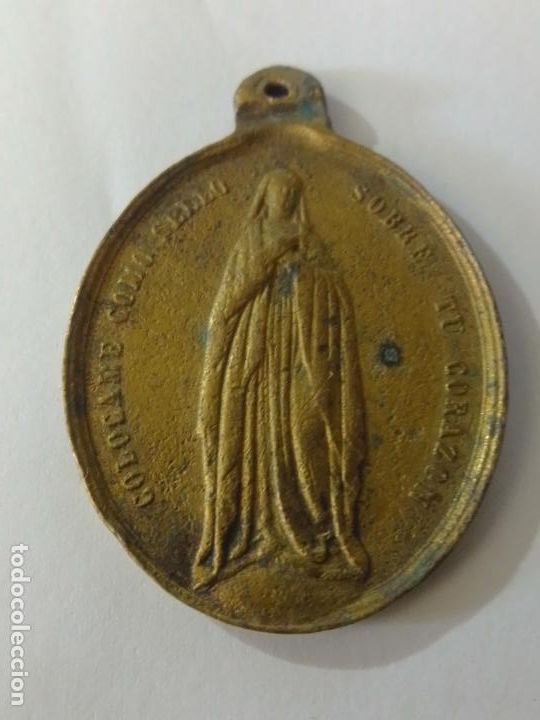 Antig&uuml;edades: Medalla de las Hijas de Maria de bronce - Foto 1