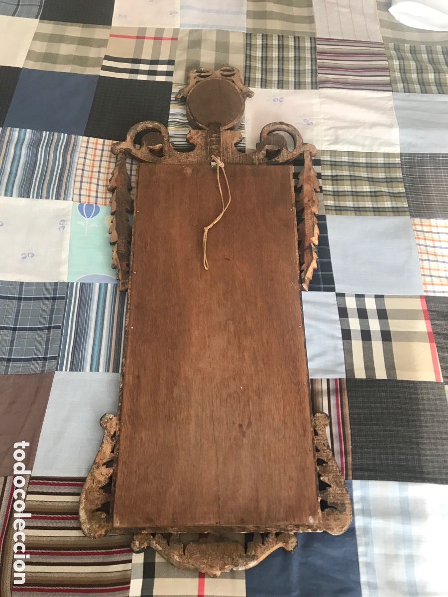 Antig&uuml;edades: Espejo de madera - Foto 8