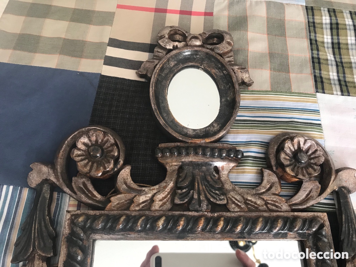 Antig&uuml;edades: Espejo de madera - Foto 10