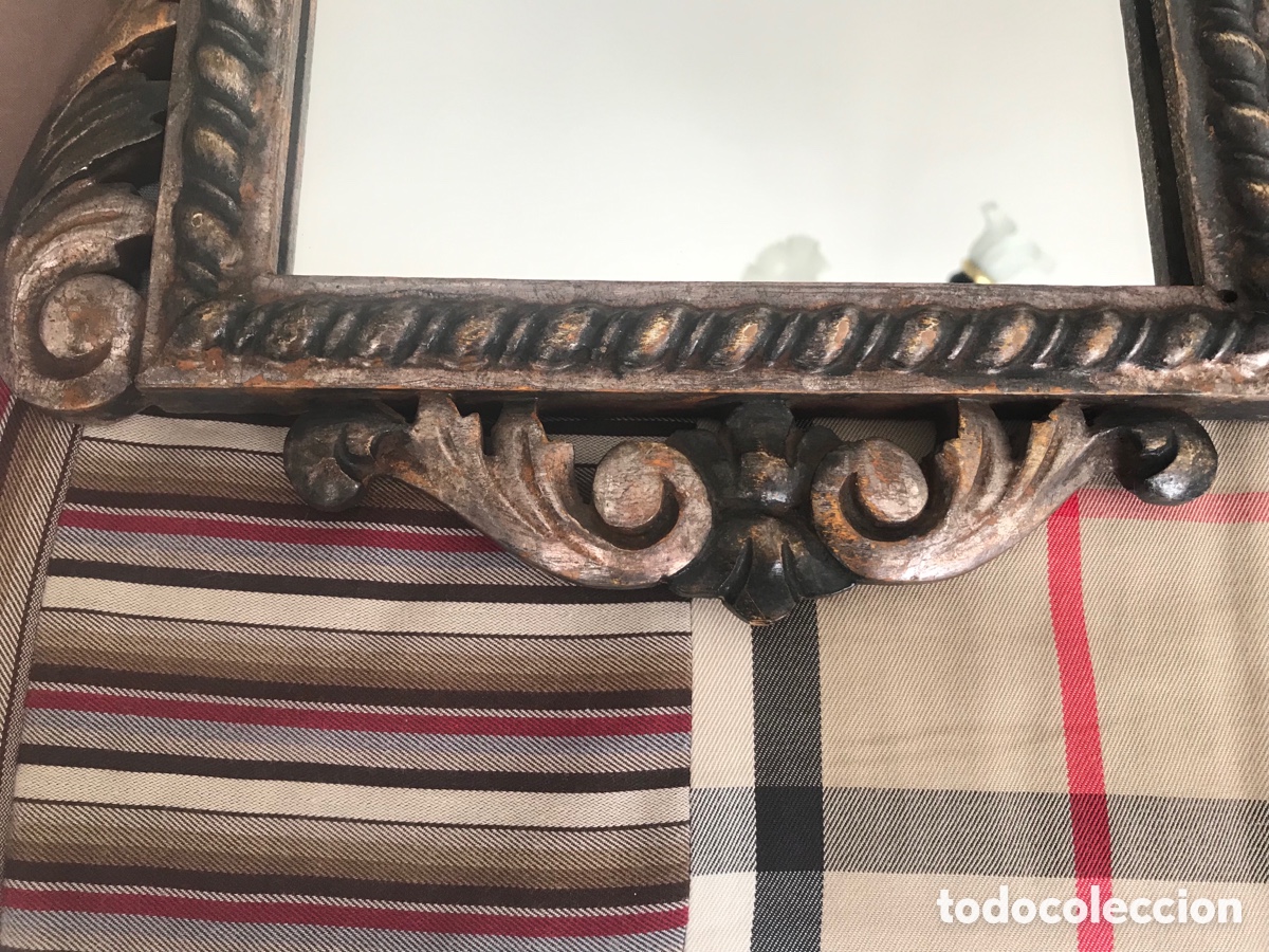 Antig&uuml;edades: Espejo de madera - Foto 11