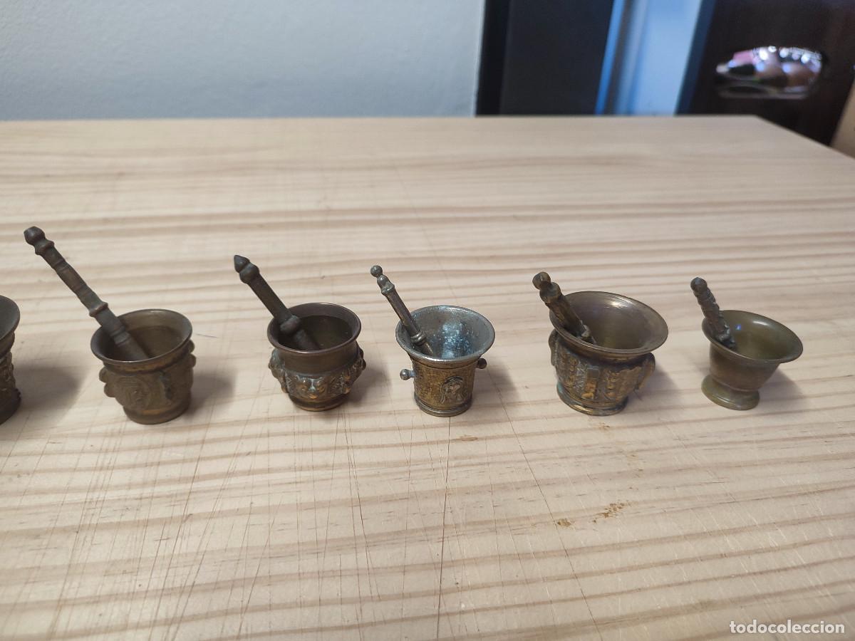 Antig&uuml;edades: LOTE ALMIREZ ANTIGUOS EN BRONCE O LATON. - Foto 3
