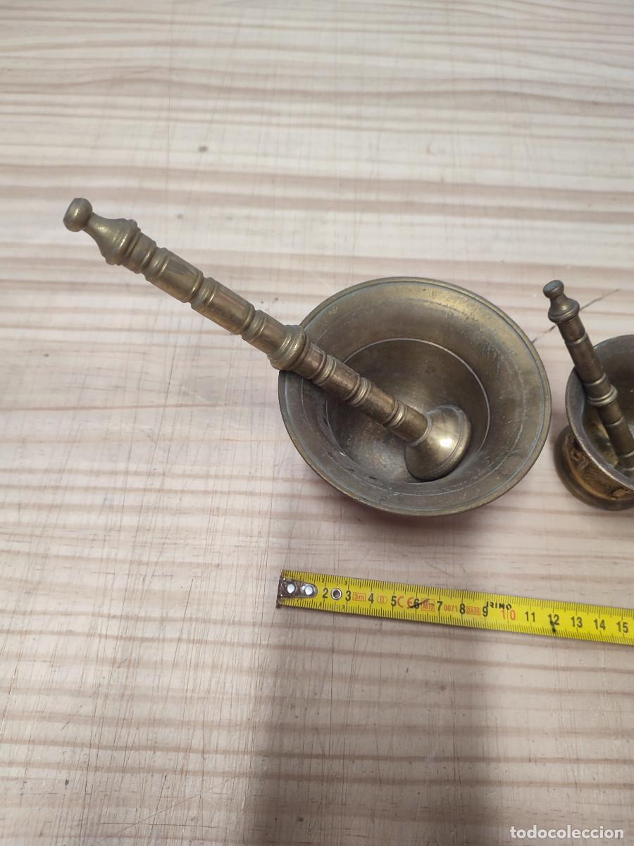 Antig&uuml;edades: LOTE ALMIREZ ANTIGUOS EN BRONCE O LATON. - Foto 5