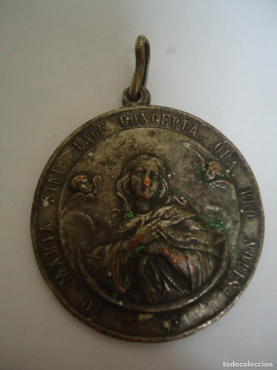 Antig&uuml;edades: MEDALLA RELIGIOSA ANTIGUA . -- 21 - Foto 1