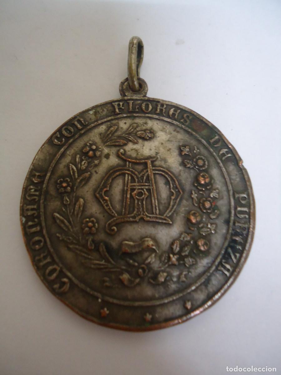 Antig&uuml;edades: MEDALLA RELIGIOSA ANTIGUA . -- 21 - Foto 2