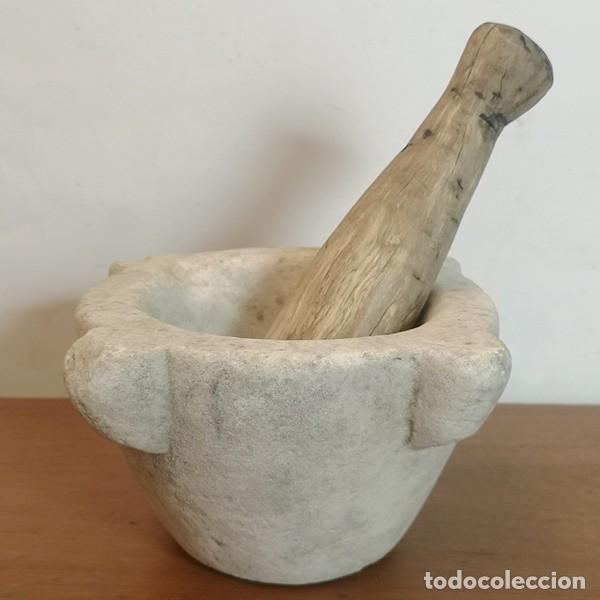 Antig&uuml;edades: Mortero de M&aacute;rmol Antiguo - Foto 1