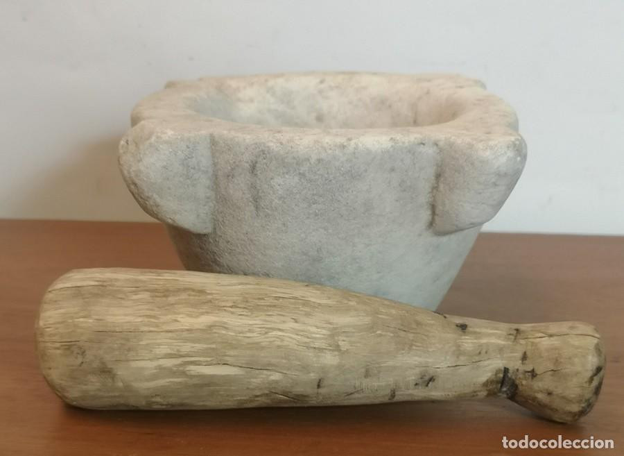 Antig&uuml;edades: Mortero de M&aacute;rmol Antiguo - Foto 3