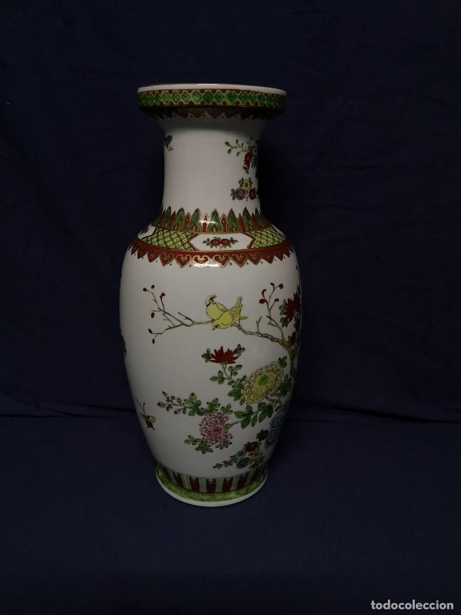 Antig&uuml;edades: JARRON CHINO EN PORCELANA - Foto 4