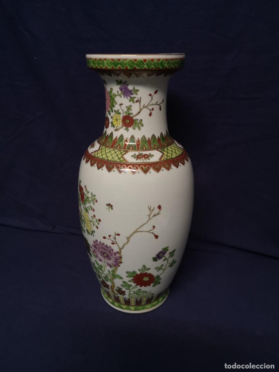 Antig&uuml;edades: JARRON CHINO EN PORCELANA - Foto 7