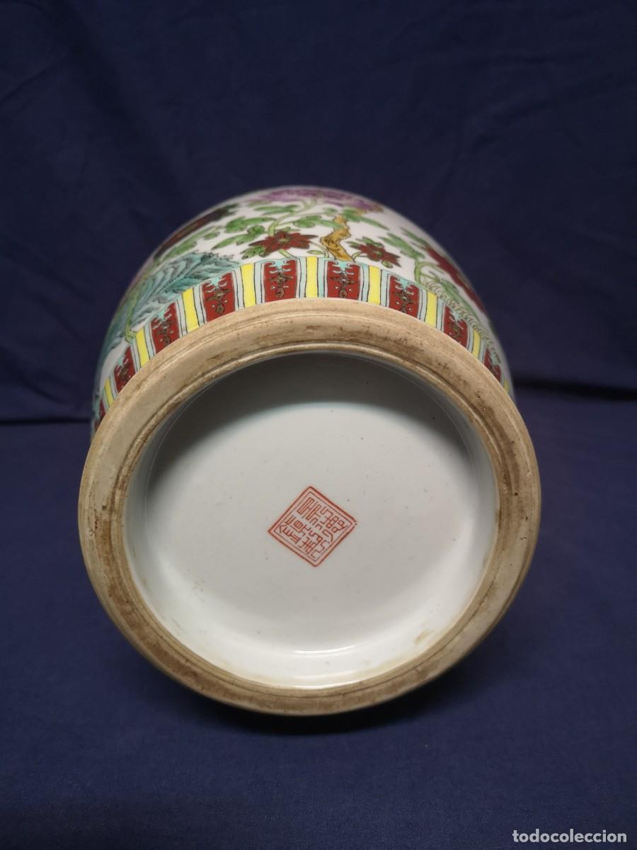 Antig&uuml;edades: JARRON CHINO EN PORCELANA - Foto 9