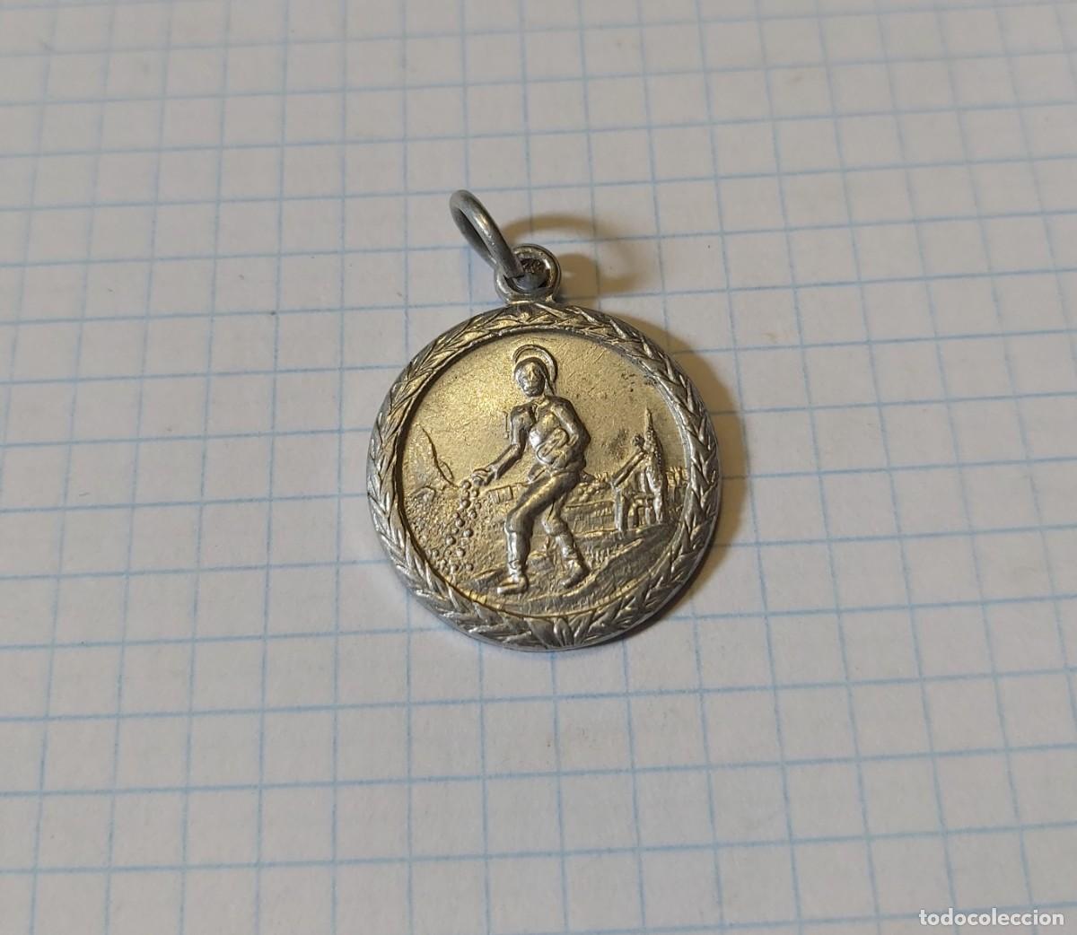 Antig&uuml;edades: Medalla religiosa, 2 cm de di&aacute;metro - Foto 1