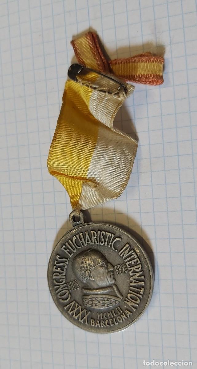 Antig&uuml;edades: Medalla del congreso eucar&iacute;stico - Foto 1
