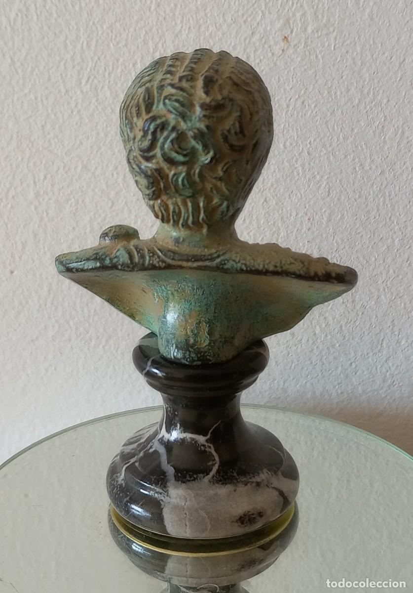 Antig&uuml;edades: BUSTO DE BRONCE DE SEPTIMIO SEVERO - Foto 3