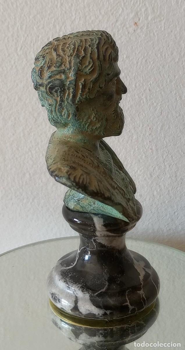 Antig&uuml;edades: BUSTO DE BRONCE DE SEPTIMIO SEVERO - Foto 4