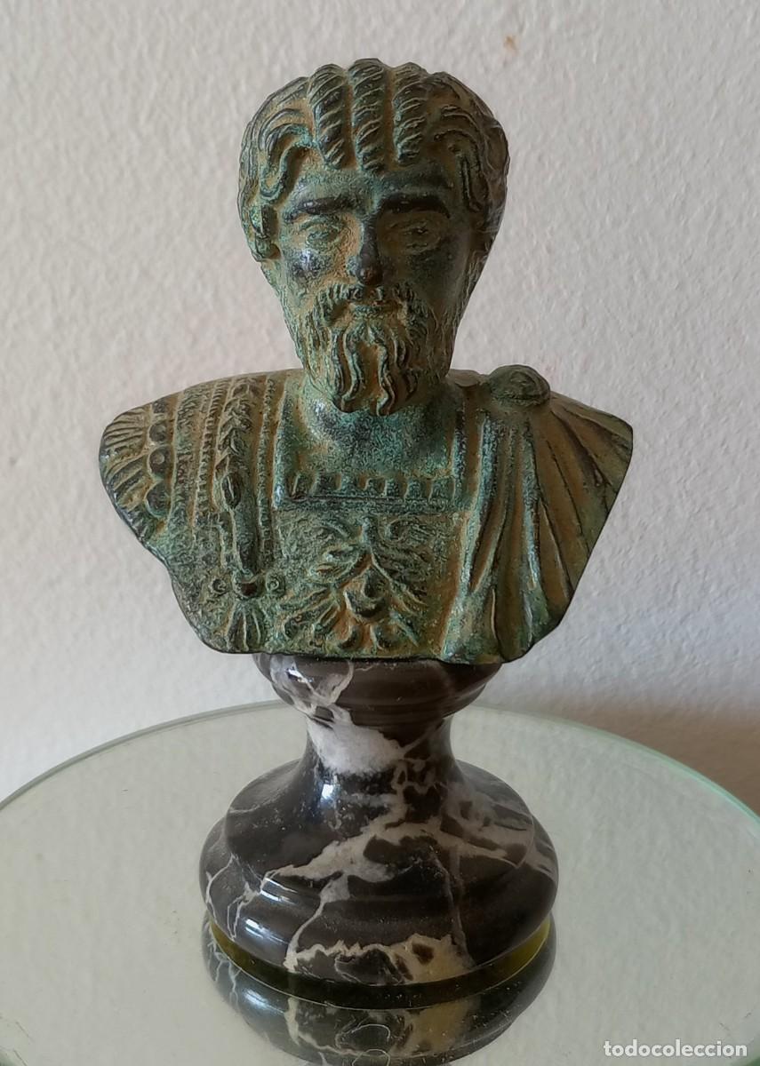 Antig&uuml;edades: BUSTO DE BRONCE DE SEPTIMIO SEVERO - Foto 1