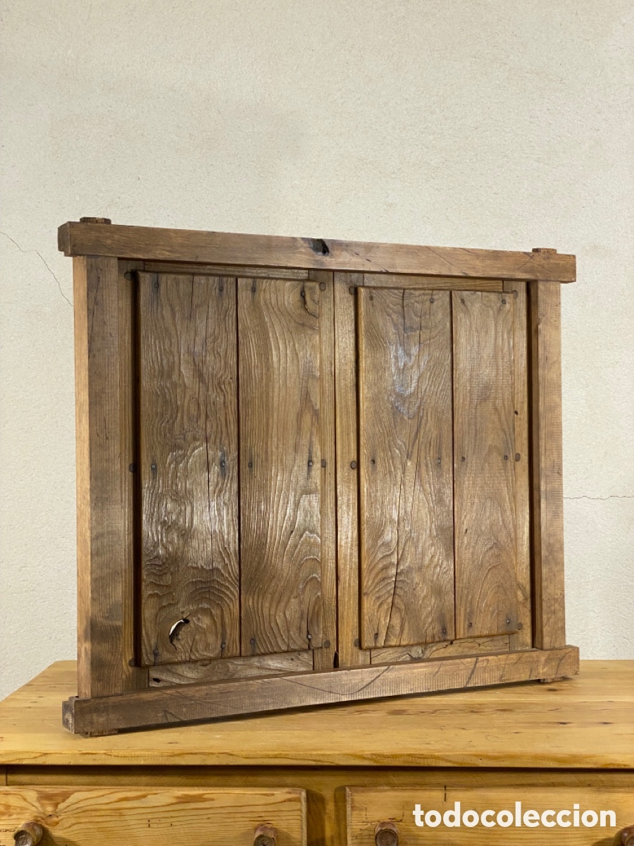 ventana de madera con contraventanas y rejas, v - Compra venta en  todocoleccion