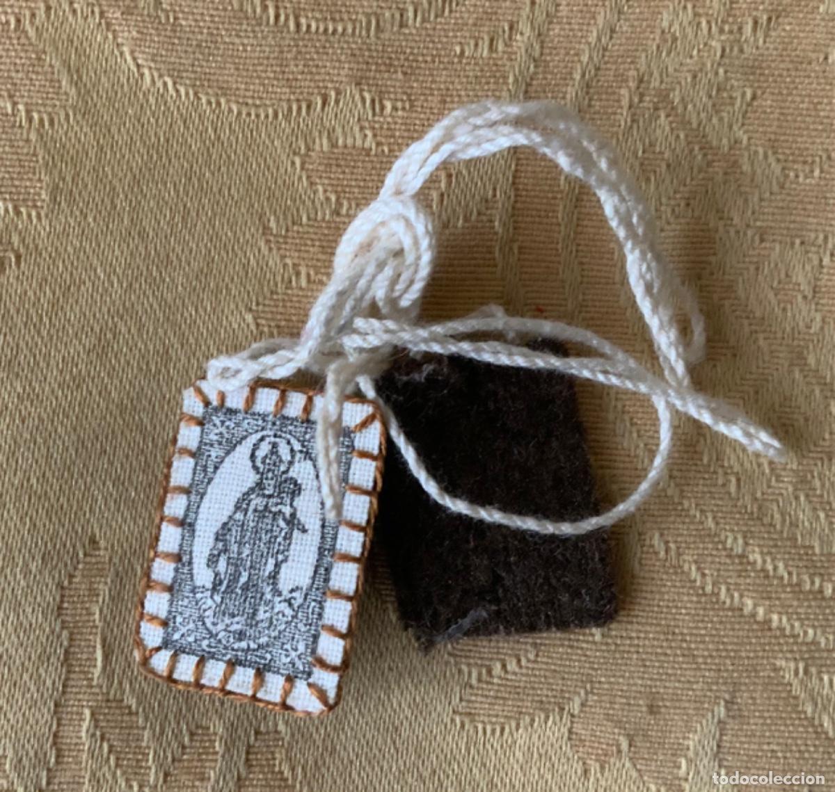 Antig&uuml;edades: ESCAPULARIO VIRGEN DEL CARMEN - Foto 1