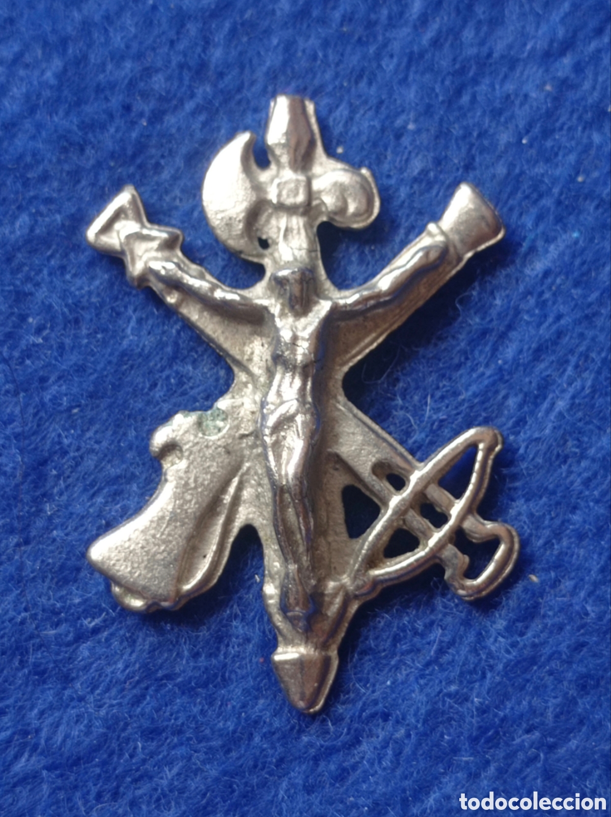 Antig&uuml;edades: ⚜️ MEDALLA EMBLEMA CRISTO DE LA BUENA MUERTE O CRISTO DE LA LEGI&Oacute;N