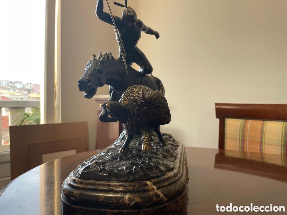Antig&uuml;edades: Escultura bronce Soher - Foto 6
