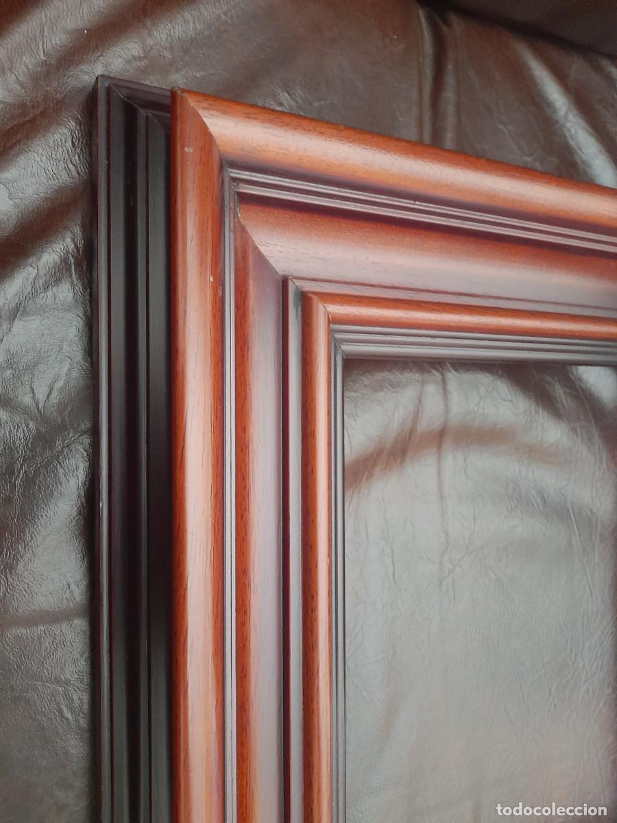 Antig&uuml;edades: Marco negro y color de madera - Foto 3