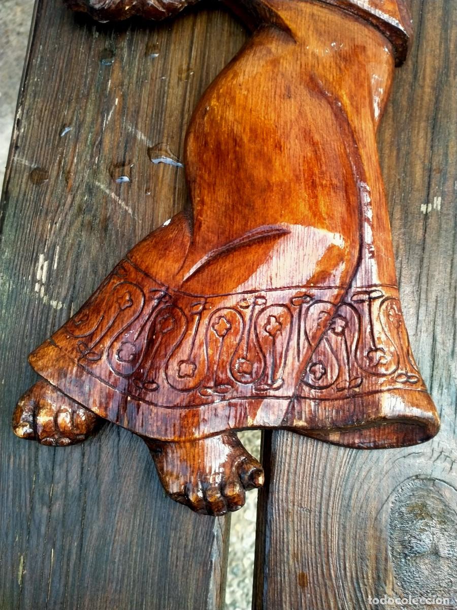 Antig&uuml;edades: &Aacute;NGEL DE MADERA QUERUBIN - Foto 4
