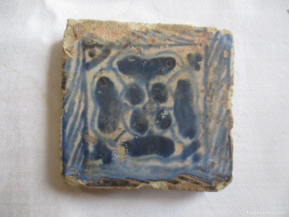 Antig&uuml;edades: Azulejo Valenciano Gotico - Foto 1