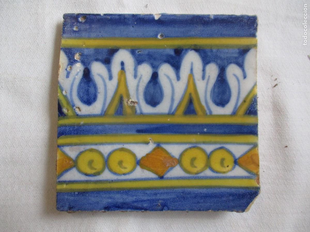 Antig&uuml;edades: Azulejo siglo XVI - Foto 1