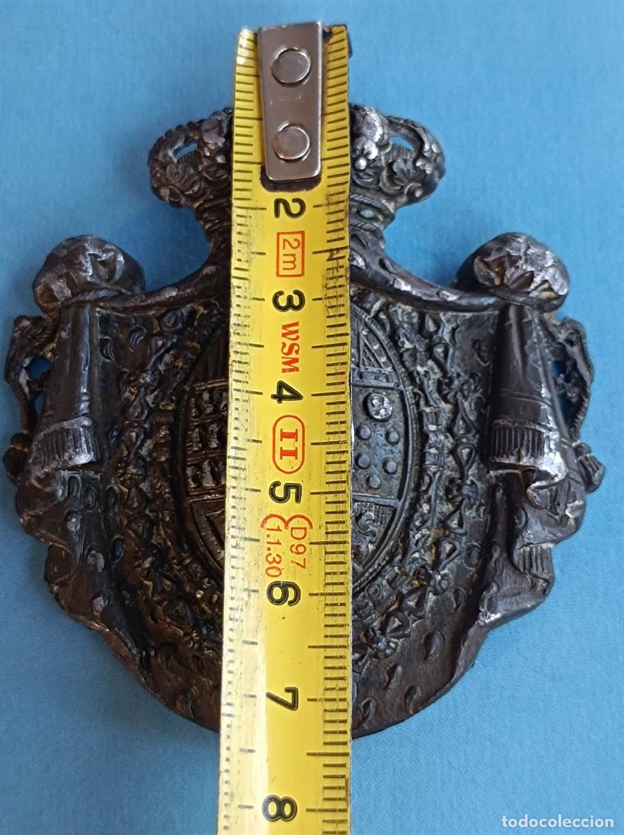 Antig&uuml;edades: ESCUDO DE ARMAS DE ALFONSO XIII - Foto 2