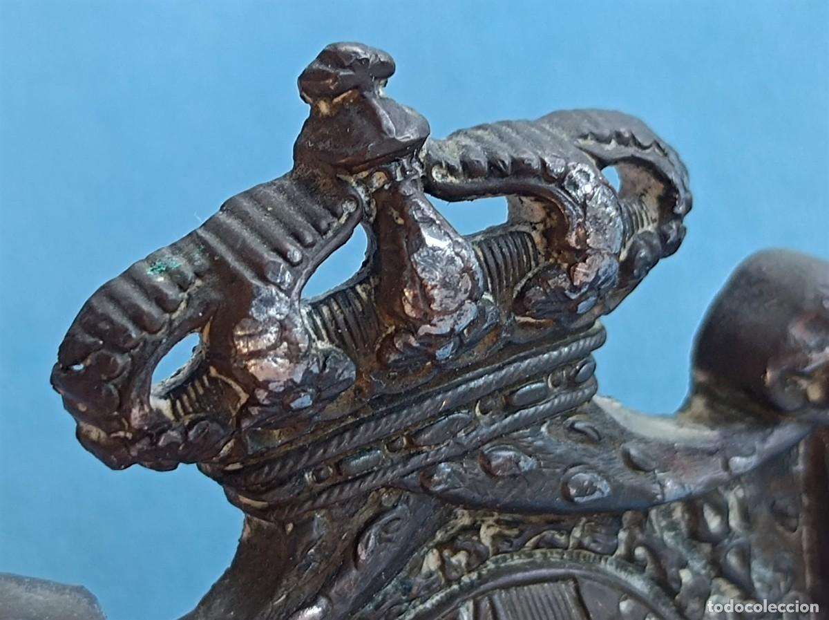 Antig&uuml;edades: ESCUDO DE ARMAS DE ALFONSO XIII - Foto 6