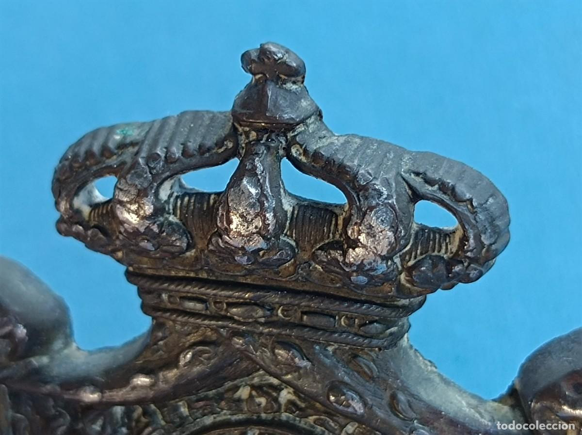 Antig&uuml;edades: ESCUDO DE ARMAS DE ALFONSO XIII - Foto 7