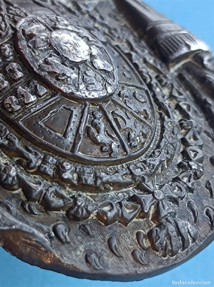 Antig&uuml;edades: ESCUDO DE ARMAS DE ALFONSO XIII - Foto 21