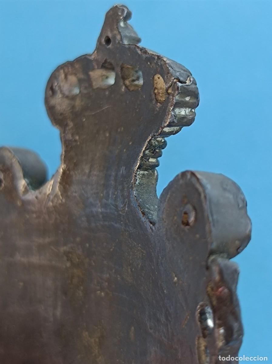 Antig&uuml;edades: ESCUDO DE ARMAS DE ALFONSO XIII - Foto 24