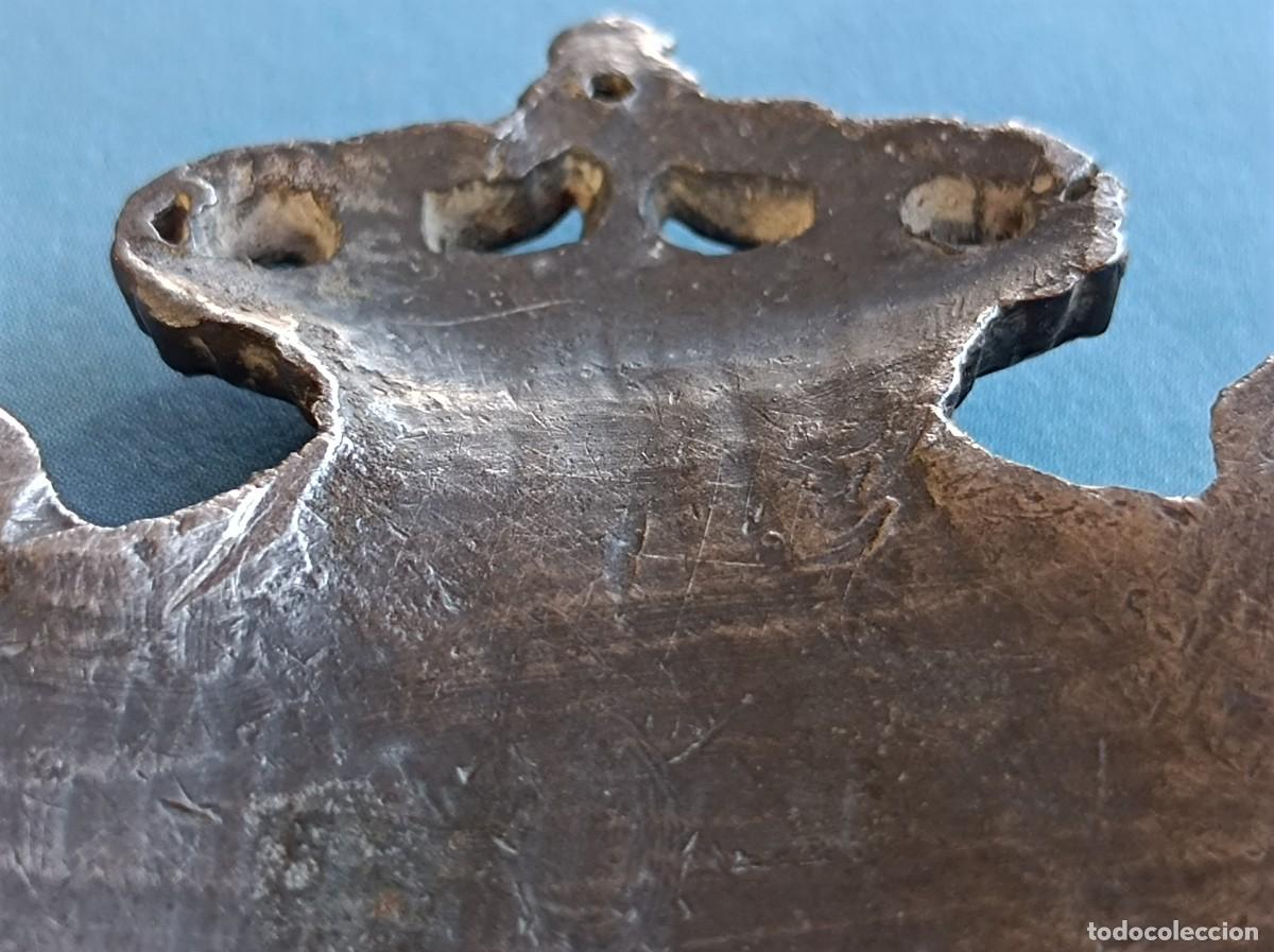 Antig&uuml;edades: ESCUDO DE ARMAS DE ALFONSO XIII - Foto 29