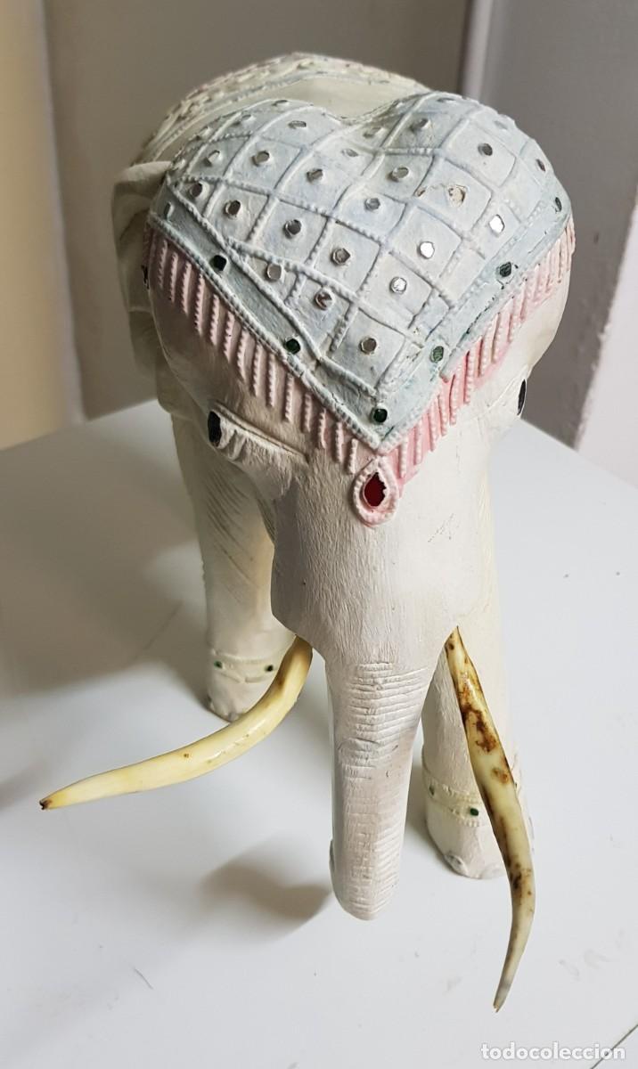 Antig&uuml;edades: Figura de Elefante en madera - Foto 2