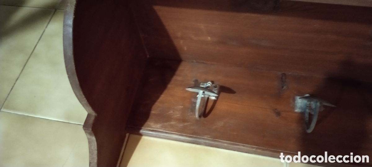 Antig&uuml;edades: Perchero antiguo. madera rustico - Foto 2