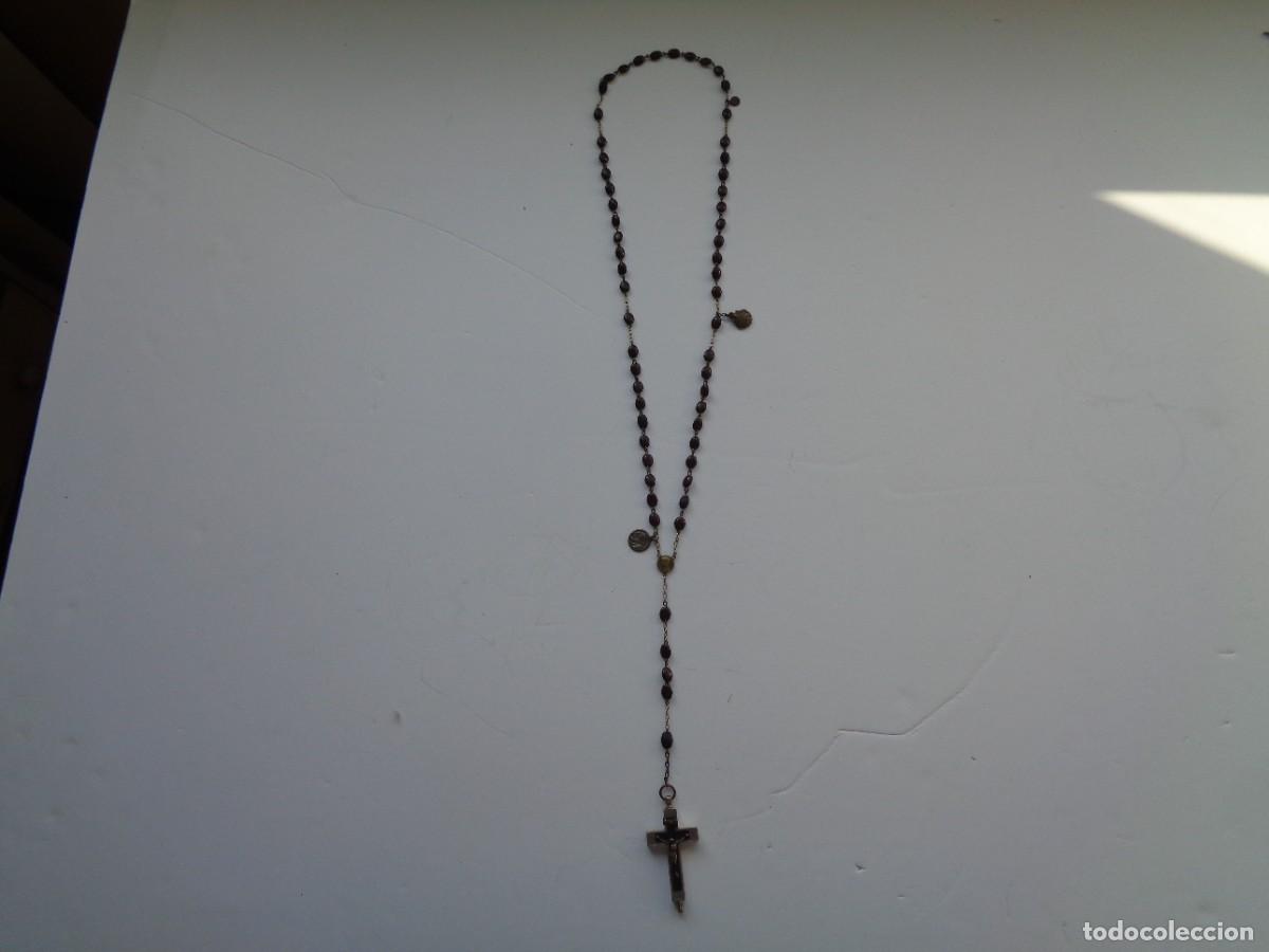Antig&uuml;edades: ROSARIO CON RELICARIO - Foto 1
