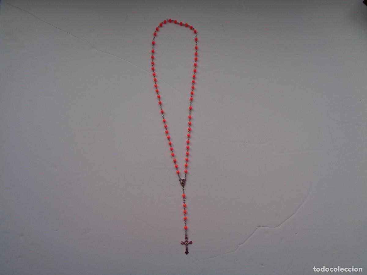 Antig&uuml;edades: ROSARIO DE CUENTAS NARANJAS - Foto 1